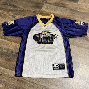 LSU Tigers Starter NCAA College Football Jersey - Youth Size M